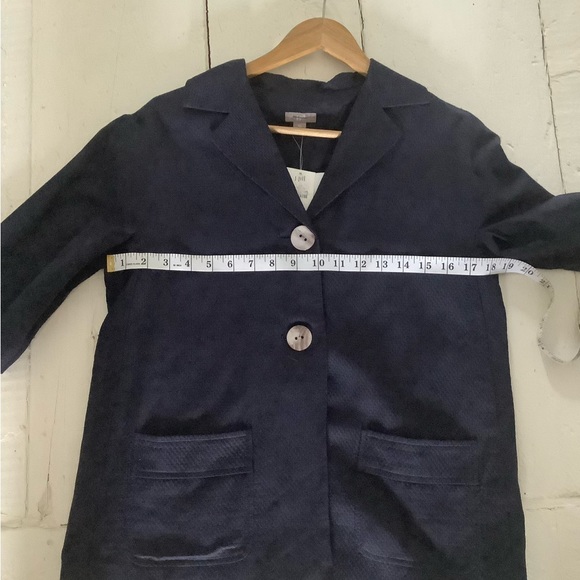 J Jill navy blazer new size xs navy - Picture 5 of 9
